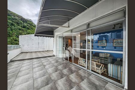 Varanda  de apartamento para alugar com 3 quartos, 145m² em Jardim Tejereba, Guarujá