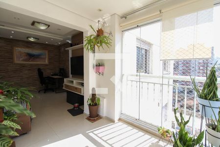 Varanda da Sala de apartamento à venda com 2 quartos, 60m² em Quinta da Paineira, São Paulo