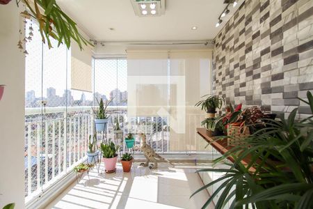 Varanda da Sala de apartamento à venda com 2 quartos, 60m² em Quinta da Paineira, São Paulo