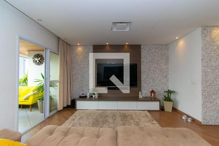 Sala de apartamento à venda com 3 quartos, 134m² em Centro, São Bernardo do Campo