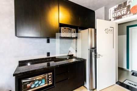 Cozinha - Armários de apartamento para alugar com 1 quarto, 32m² em Butantã, São Paulo