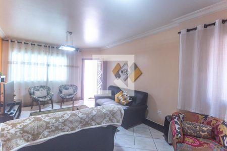 Sala de estar de casa à venda com 3 quartos, 170m² em Nova Petrópolis, São Bernardo do Campo