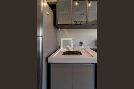 Cozinha de apartamento para alugar com 1 quarto, 25m² em Perdizes, São Paulo