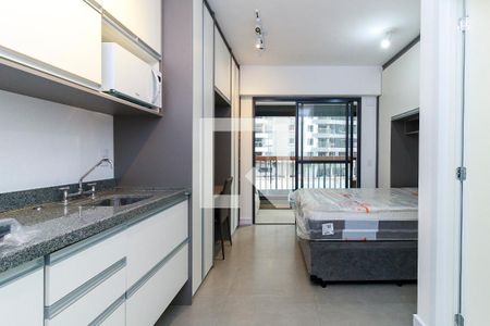 Studio de kitnet/studio para alugar com 1 quarto, 27m² em Brooklin, São Paulo