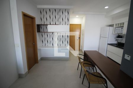 Sala de apartamento para alugar com 1 quarto, 55m² em Vila Regente Feijó, São Paulo