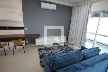 Sala de apartamento para alugar com 1 quarto, 55m² em Vila Regente Feijó, São Paulo