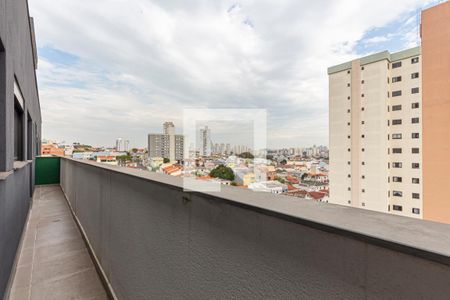 Varanda  de apartamento à venda com 2 quartos, 115m² em Vila Valparaíso, Santo André