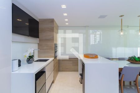 Varanda gourmet de apartamento à venda com 4 quartos, 170m² em Buritis, Belo Horizonte