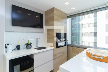 Varanda gourmet de apartamento à venda com 4 quartos, 170m² em Buritis, Belo Horizonte