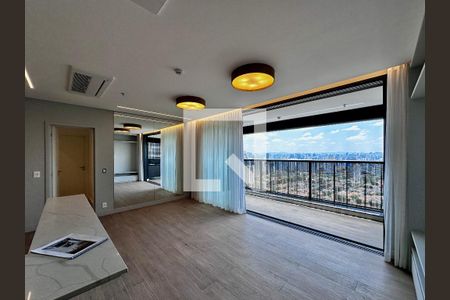 Sala de apartamento à venda com 2 quartos, 80m² em Jardim das Acácias, São Paulo