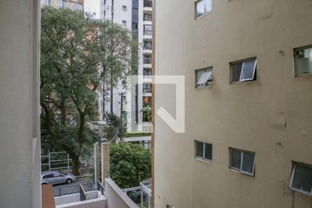 Vista da Varanda  de kitnet/studio para alugar com 1 quarto, 29m² em Perdizes, São Paulo