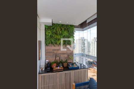 Varanda da Sala de apartamento à venda com 2 quartos, 63m² em Chácara Inglesa, São Paulo