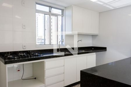 Sala/Cozinha de apartamento para alugar com 2 quartos, 58m² em Savassi, Belo Horizonte