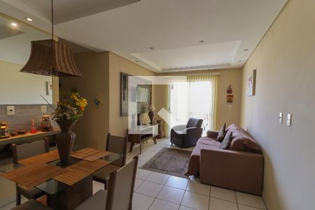 Sala de apartamento para alugar com 2 quartos, 64m² em Jardim Tamoio, Jundiaí