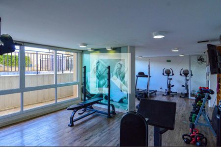 Apartamento à venda com 50m², 1 quarto e 1 vaga Apartamento à venda com 50m², 1 quarto e 1 vagaÁrea comum - Academia