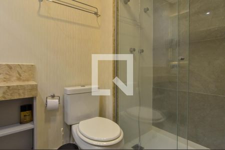 Apartamento à venda com 50m², 1 quarto e 1 vaga Apartamento à venda com 50m², 1 quarto e 1 vagaBanheiro da Suíte