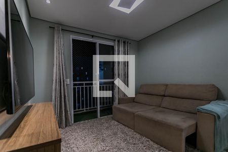 Sala de Estar de apartamento para alugar com 2 quartos, 64m² em Vila Mogilar, Mogi das Cruzes