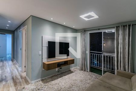 Sala de Estar de apartamento para alugar com 2 quartos, 64m² em Vila Mogilar, Mogi das Cruzes