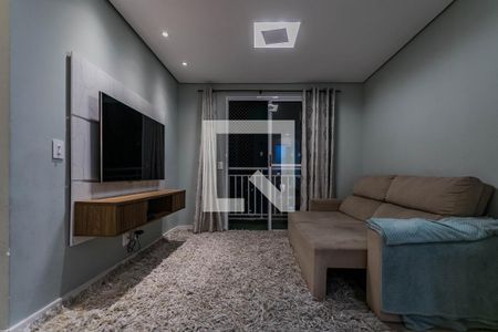 Sala de Estar de apartamento para alugar com 2 quartos, 64m² em Vila Mogilar, Mogi das Cruzes