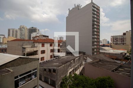 Vista da varanda de apartamento para alugar com 1 quarto, 25m² em Vila Mariana, São Paulo