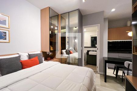 Suite de apartamento para alugar com 1 quarto, 46m² em Vila Olímpia, São Paulo