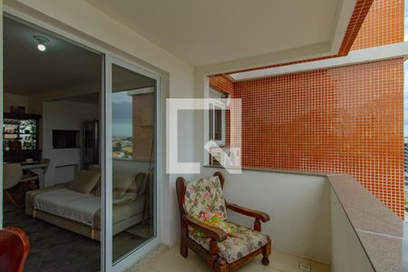 Varanda da Sala de apartamento para alugar com 1 quarto, 62m² em Marechal Rondon, Canoas