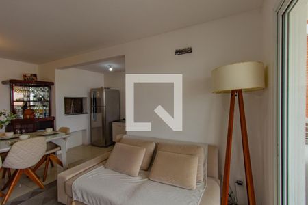 Sala de apartamento para alugar com 1 quarto, 62m² em Marechal Rondon, Canoas