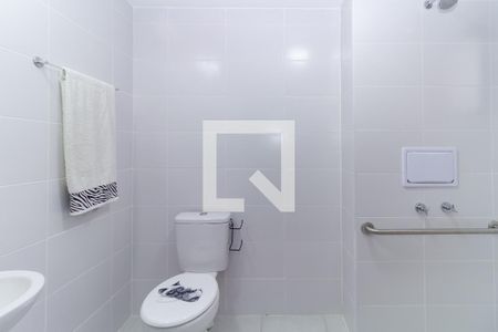 Banheiro de kitnet/studio à venda com 1 quarto, 30m² em Vila Prudente, São Paulo
