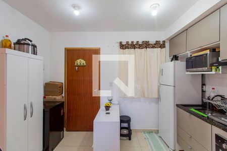 Cozinha  de apartamento à venda com 2 quartos, 34m² em Vila Santa Teresa (zona Leste), São Paulo