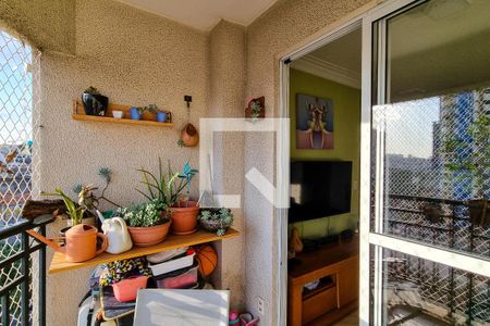 Varanda da Sala de apartamento à venda com 2 quartos, 56m² em Vila Prudente, São Paulo