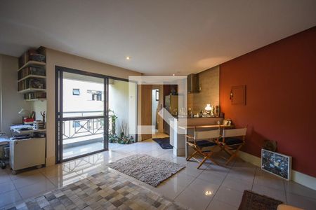 Sala de apartamento para alugar com 1 quarto, 56m² em Jardim Ampliação, São Paulo