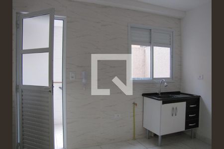 Sala/Cozinha de apartamento para alugar com 1 quarto, 22m² em Cidade Antônio Estevão de Carvalho, São Paulo