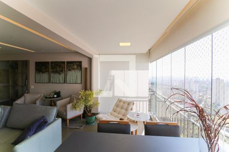 Varanda da Sala de apartamento para alugar com 2 quartos, 90m² em Jardim Caboré, São Paulo