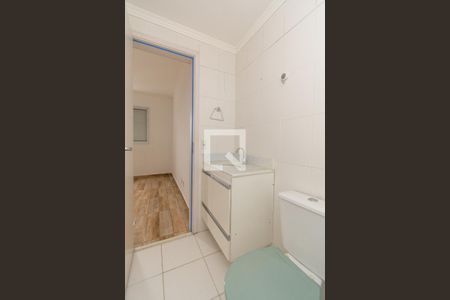 Banheiro da Suíte de apartamento à venda com 2 quartos, 62m² em Vila Barros, Guarulhos