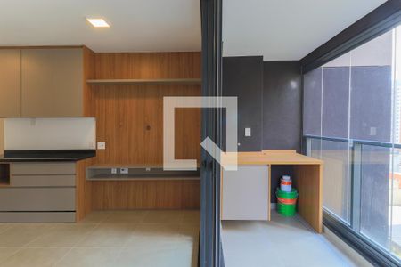 Sala/Quarto de apartamento para alugar com 1 quarto, 31m² em Campo Belo, São Paulo