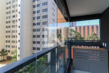 Varanda de apartamento para alugar com 1 quarto, 31m² em Campo Belo, São Paulo