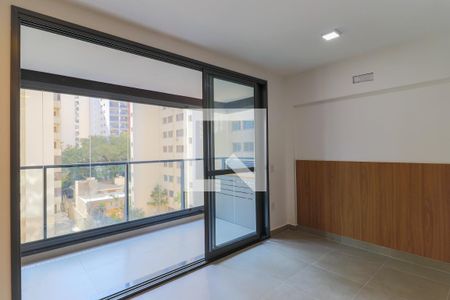 Sala/Quarto de apartamento para alugar com 1 quarto, 31m² em Campo Belo, São Paulo