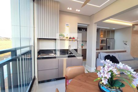 Varanda gourmet de apartamento à venda com 3 quartos, 96m² em Swiss Park, Campinas