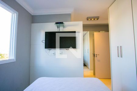 Quarto 1 - Suíte de apartamento para alugar com 3 quartos, 70m² em Vila Humaitá, Santo André