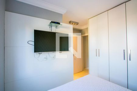 Quarto 1 - Suíte de apartamento para alugar com 3 quartos, 70m² em Vila Humaitá, Santo André