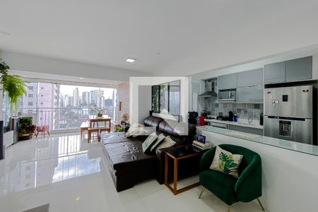Sala de apartamento à venda com 2 quartos, 81m² em Vila Regente Feijó, São Paulo