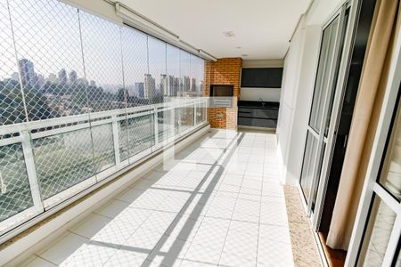 Varanda gourmet de apartamento para alugar com 3 quartos, 191m² em Vila Andrade, São Paulo