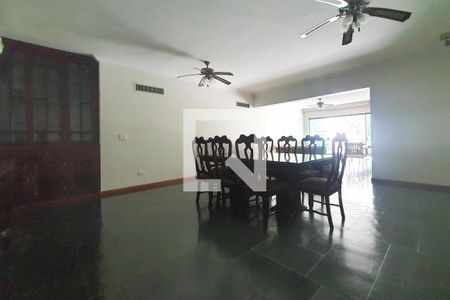 Sala de apartamento para alugar com 3 quartos, 210m² em Barra Funda, Guarujá