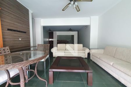 Sala de apartamento para alugar com 3 quartos, 210m² em Barra Funda, Guarujá