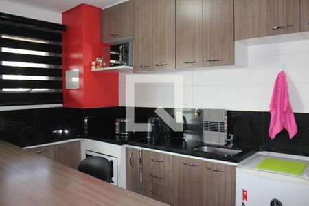 Cozinha de apartamento à venda com 1 quarto, 42m² em Brooklin Paulista, São Paulo