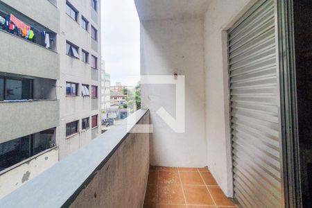 Varanda da Sala de apartamento para alugar com 1 quarto, 40m² em Parque Enseada, Guarujá