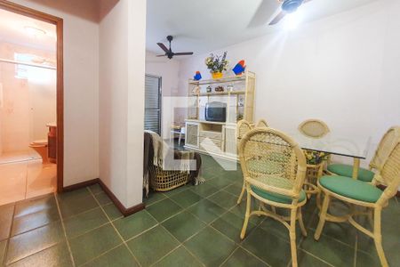 Sala de apartamento para alugar com 1 quarto, 40m² em Parque Enseada, Guarujá