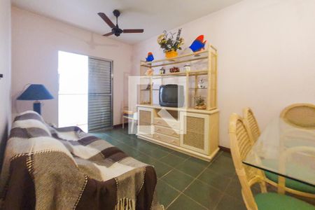 Sala de apartamento para alugar com 1 quarto, 40m² em Parque Enseada, Guarujá