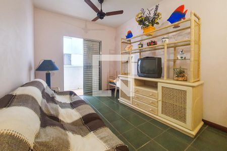 Sala de apartamento para alugar com 1 quarto, 40m² em Parque Enseada, Guarujá