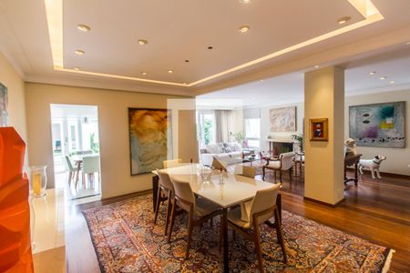 Sala de Jantar de casa à venda com 5 quartos, 528m² em Alphaville, Santana de Parnaíba